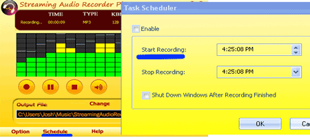 Recorderscheduletime