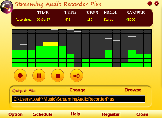 Streaming Audio Recorder